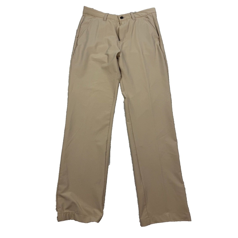Etonic Tan Golf Activewear Moisture‎ Wicking Stretch Mens Flat Front Pants 32x30